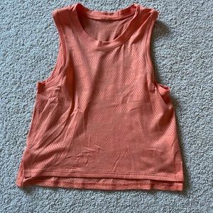 Orange Lululemon tank